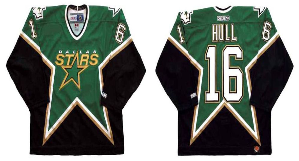 2019 Men Dallas Stars #16 Hull Black CCM NHL jerseys->dallas stars->NHL Jersey